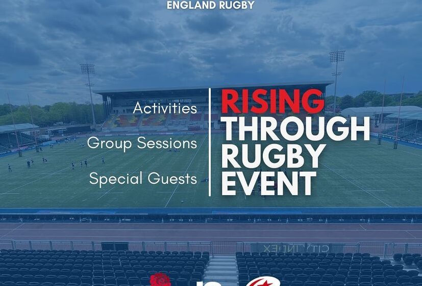 IS collabs with England rugby team for official promotional photo.