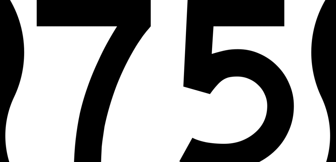 The number 75 to showcase how the challenge last 75 days.