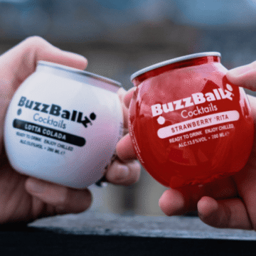 BuzzBallz in hand
