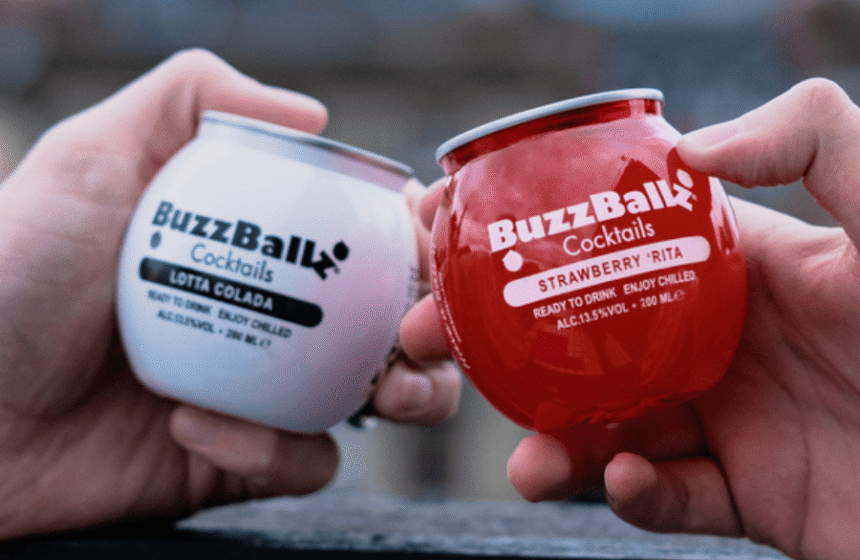 BuzzBallz in hand