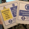 Images of TFL services guidelines.
