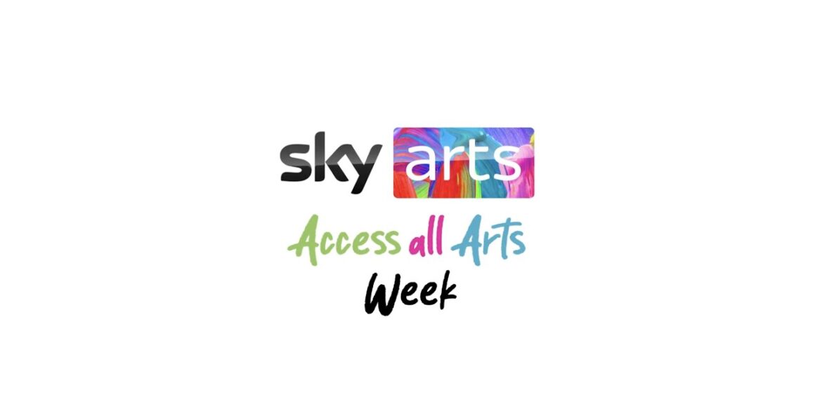 Access All Arts Week banner by Sky