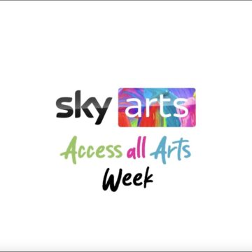 Access All Arts Week banner by Sky