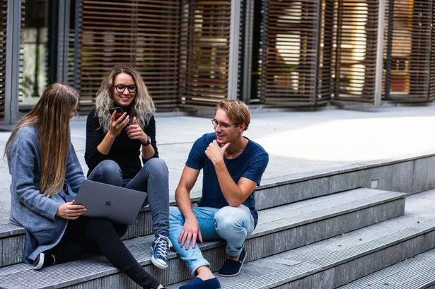 Young people have a business meeting: Gen Z are Business