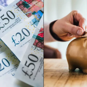 Smart Money Summer, shows a young person saving