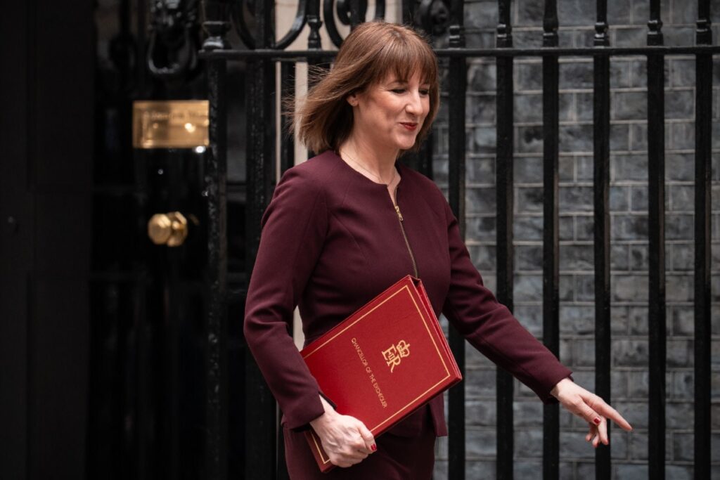 Rachel Reeves announcing her 2025 Budget