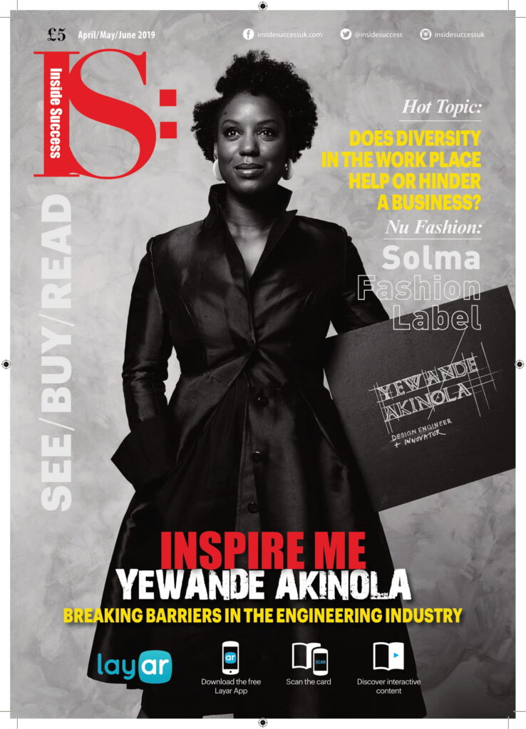 INSPIRE ME - YEWANDE AKINOLA - BREAKING BARRIERS IN THE ENGINEERING INDUSTRY