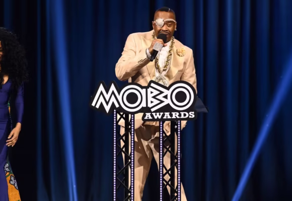 Photograph of Slick Rick at the Mobo Awards 2026