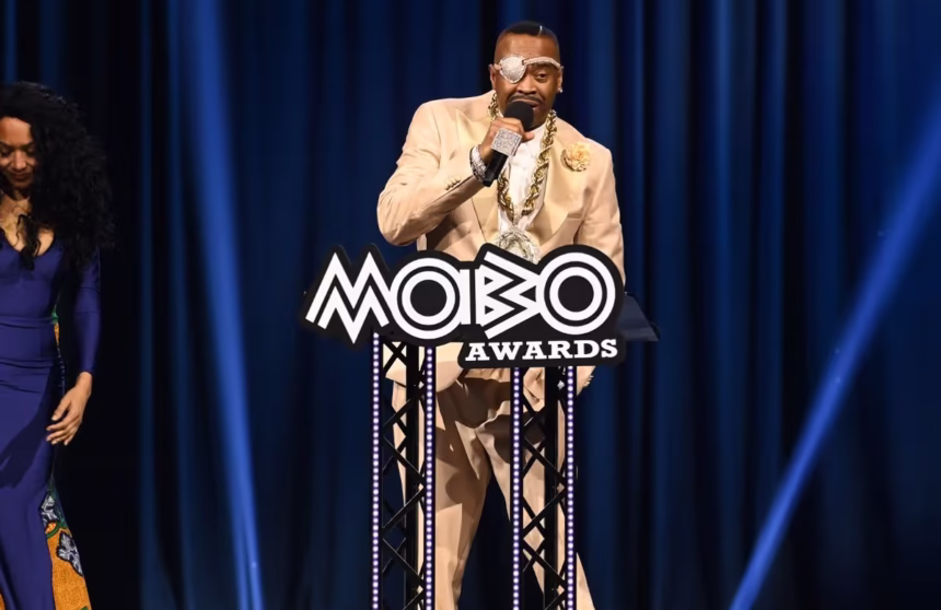 Photograph of Slick Rick at the Mobo Awards 2026