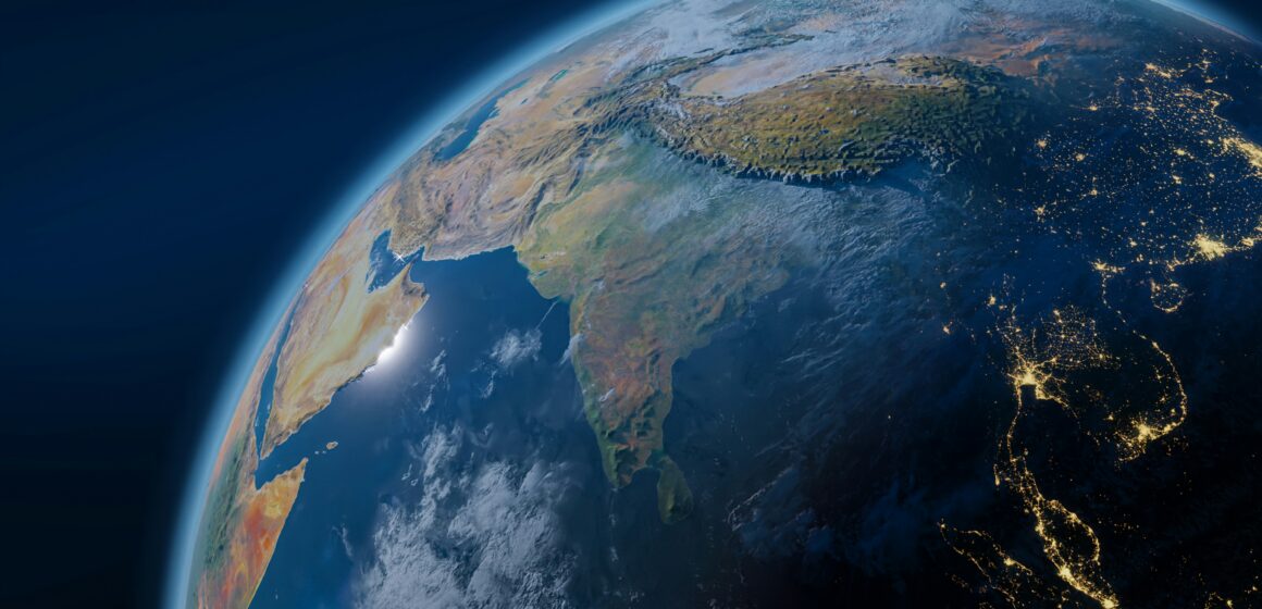 Photograph of the earth