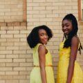 Photograph of two Black girls