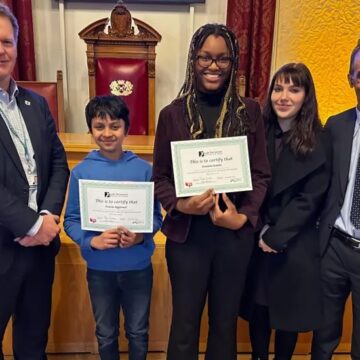 Pranav and Danielle are Peterborough's 2026 Youth MPs