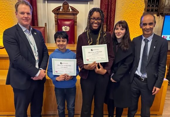 Pranav and Danielle are Peterborough's 2026 Youth MPs