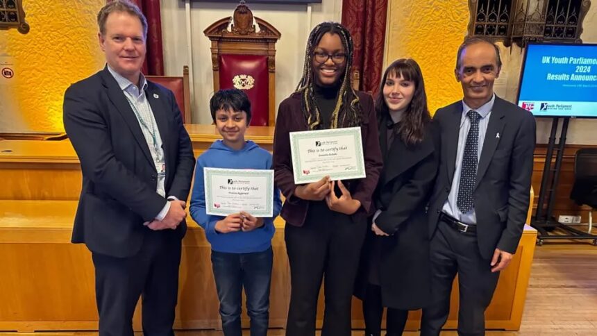 Pranav and Danielle are Peterborough's 2026 Youth MPs