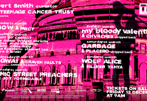 Photograph of teenage cancer trust 2026 lineup