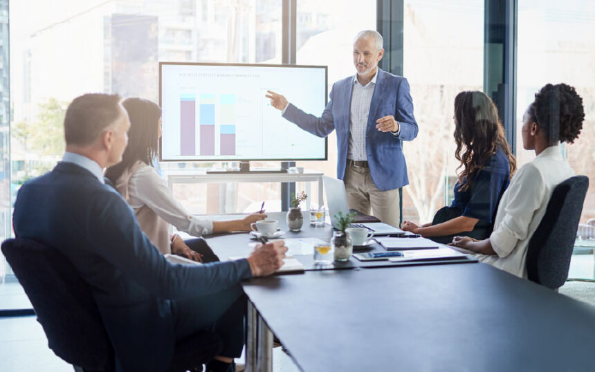 A leader in the boardroom