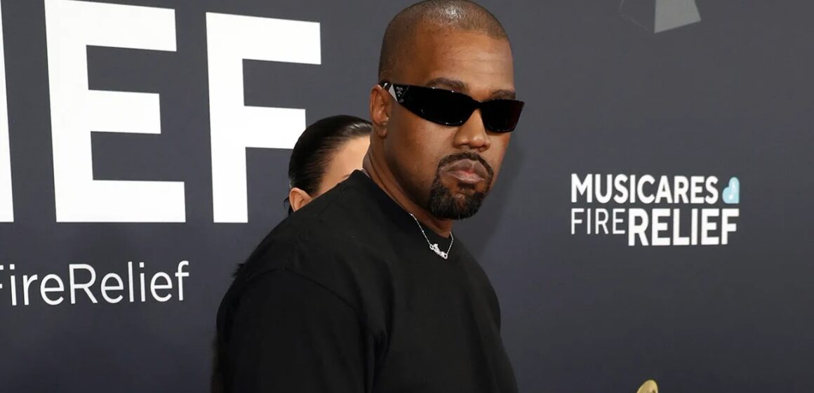 GettyImages-2197300170-H-2026 Kanye West at the Grammys red carpet 2026.