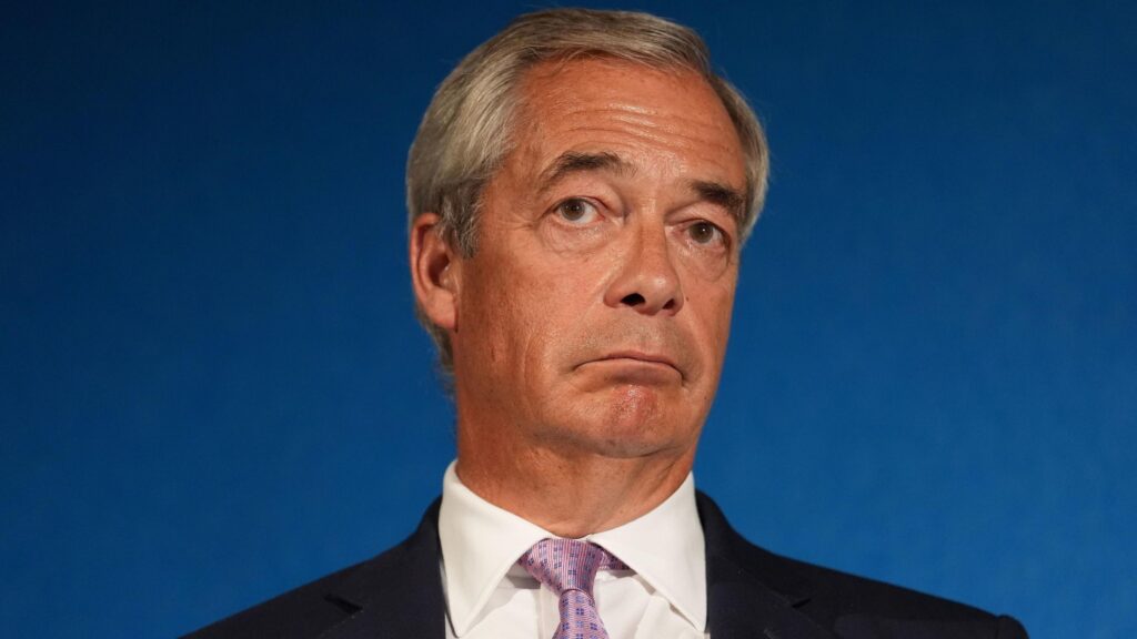 Nigel Farage who Savitha Prakash is supporting