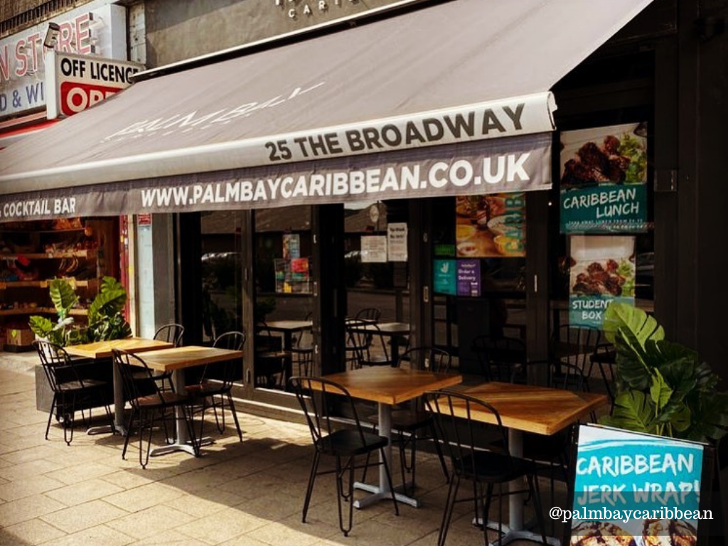 Palm Bay Carribean food spot UK