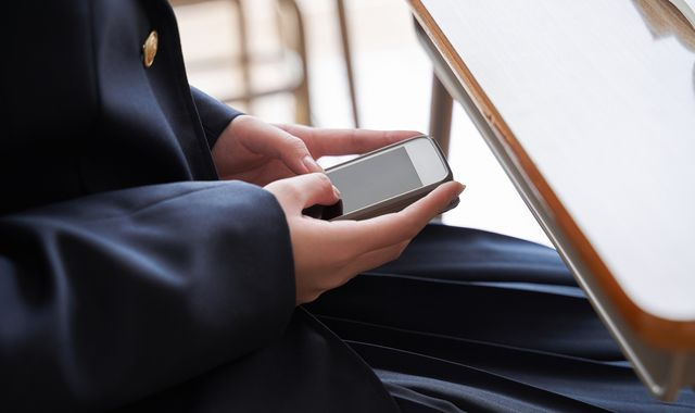 School phone ban England