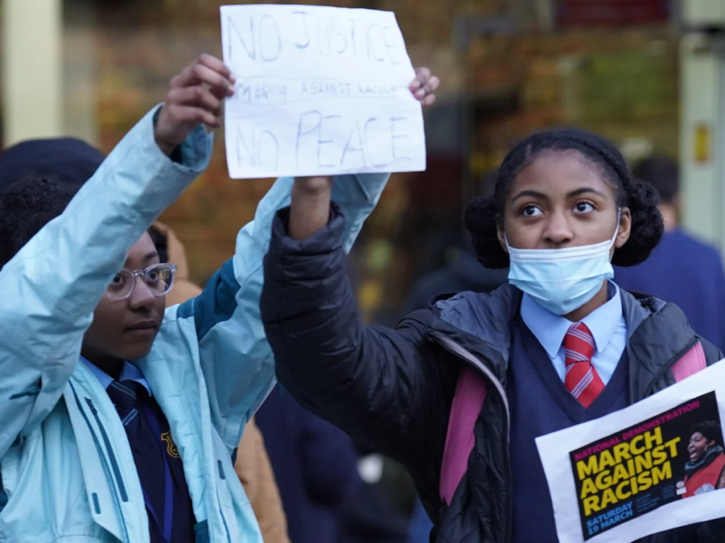 Black children strip search England Wales