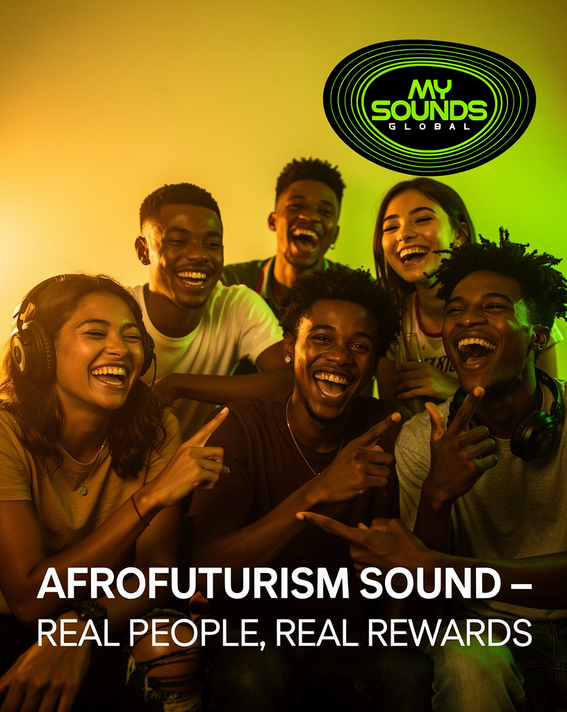 My Sounds Global — Afrofuturism sound, real people, real rewards, earn crypto through music engagement
