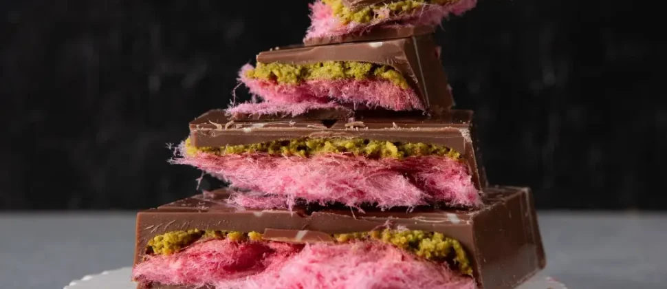 an image of Dubai Chocolate vs Angel Hair Chocolate