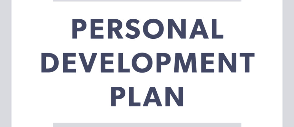 Personal Development Plan