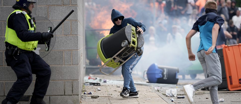 UK riots that have caused countries to label it a No-Go Zone