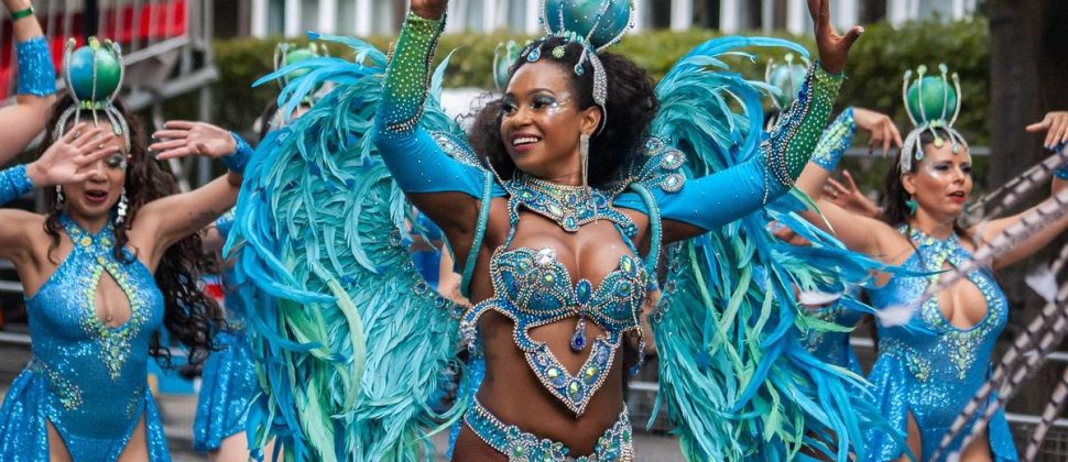 Notting Hill Carnival dancers